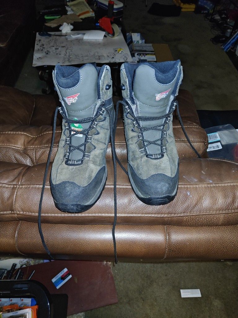 Authentic Red Wing Steel Toe Work Boots