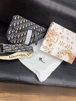 Christian Dior Oblique Saddle Bag