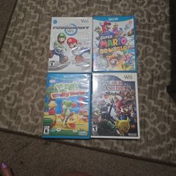 Mario Wii And Wii U Games