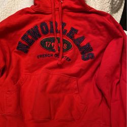 Red New Orleans Hoodie 