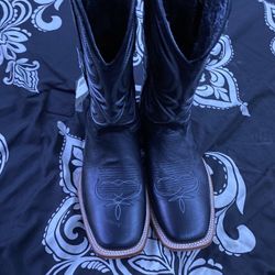 Black Leather Boots