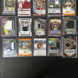 74 Autograph Card Lot