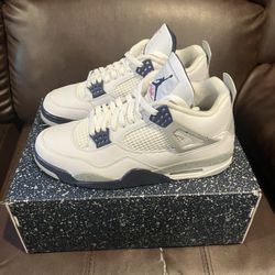 Nike Air Jordan 4 Retro Midnight Navy Size 10