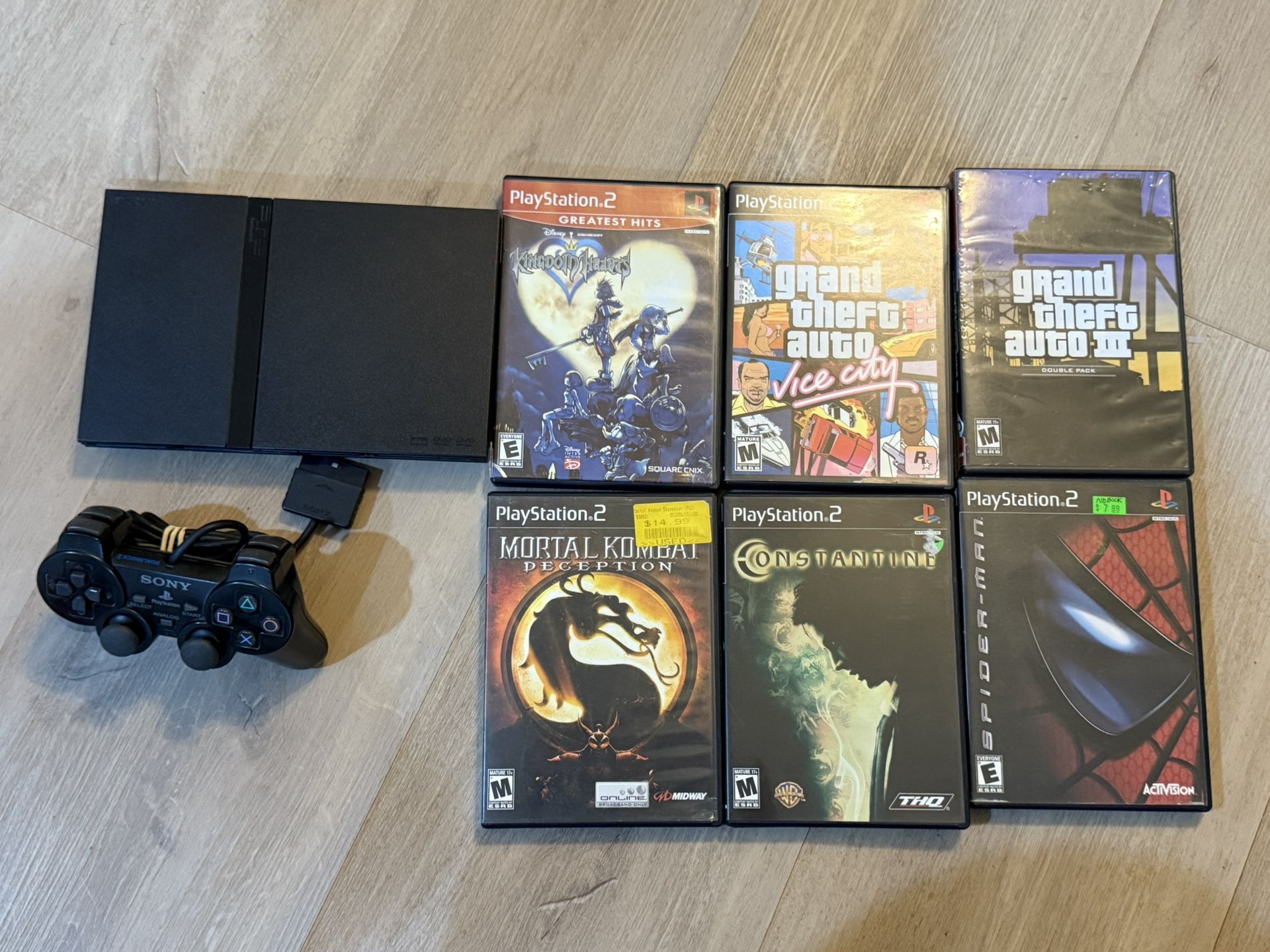 PS2 PLAYSTATION 2 BUNDLE (PLEASE READ DESCRIPTION)
