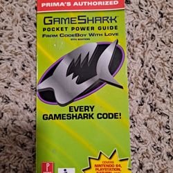 GameShark Video Game Code Book