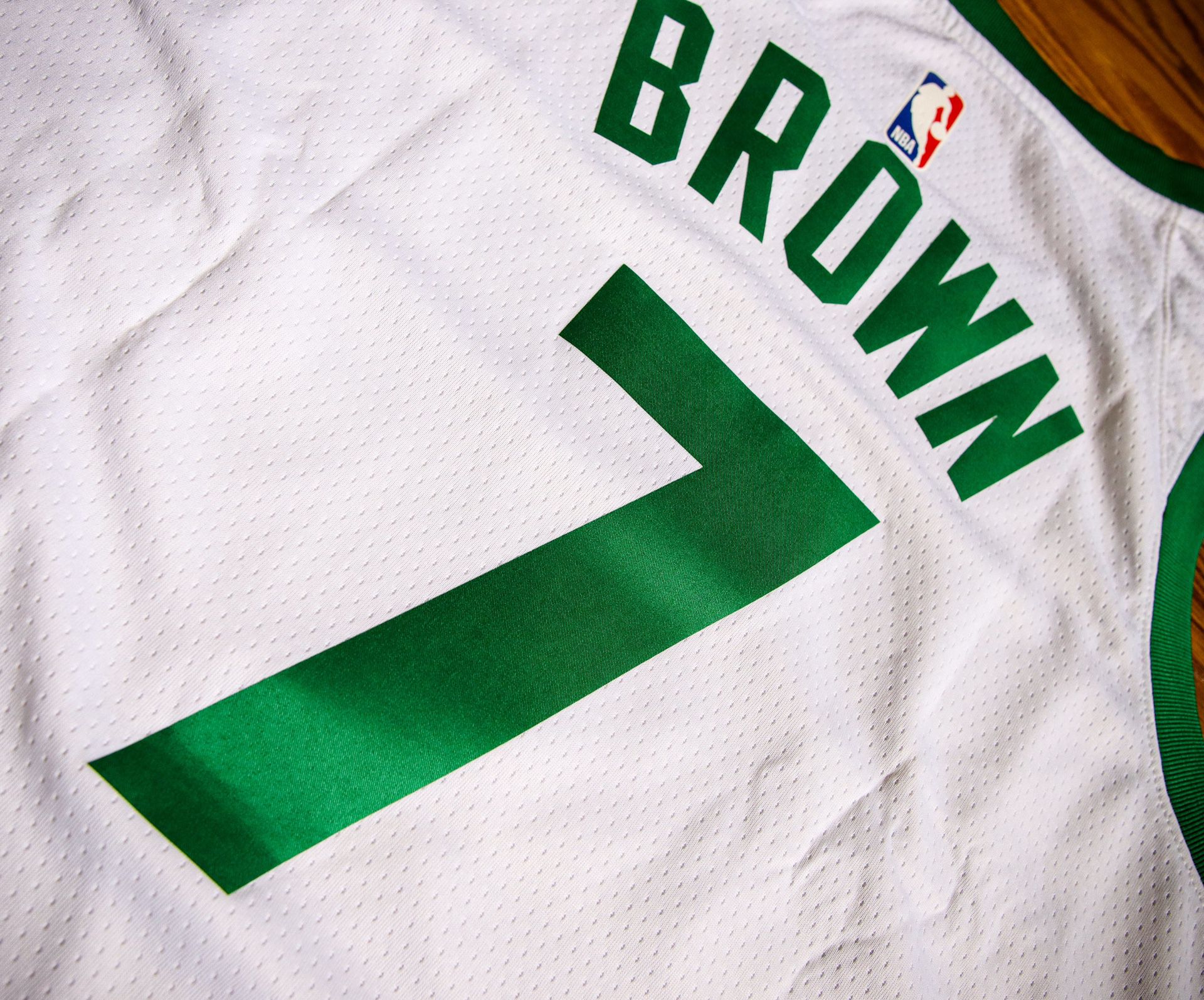 Jaylen Brown Boston Celtics Game-Used #7 Black Statement Edition Jersey vs.  Detroit Pistons on February