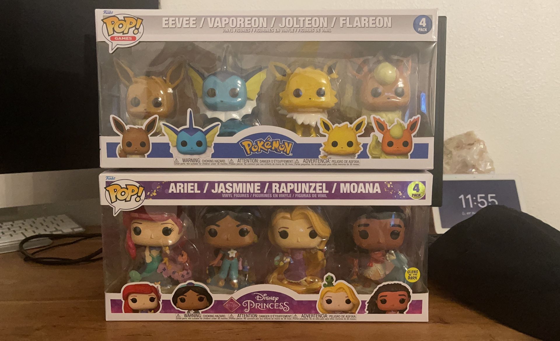 Funko Four Packs Pokemon And Disney Princesses