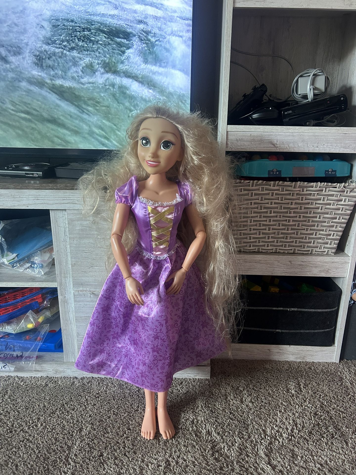 Life Size Rapunzel Doll