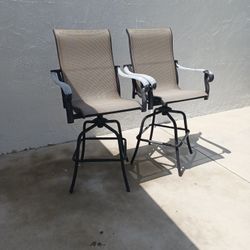 Outdoor Barstools No Rips Or Tears Some Paint Wear On Arm Rests Pick Up CORONADO 20.00 Each 