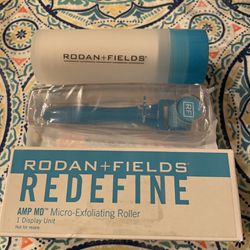Rodan and Fields REDEFINE Cleansing Vial + AMP MD Micro-Exfoliating Roller
