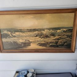 Mid-century wall art