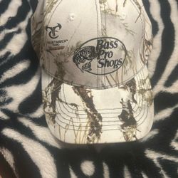 Bass Pro Shops Hat Camo White 