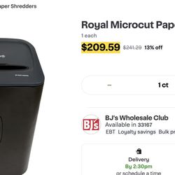 Royal Professional Paper Shredder