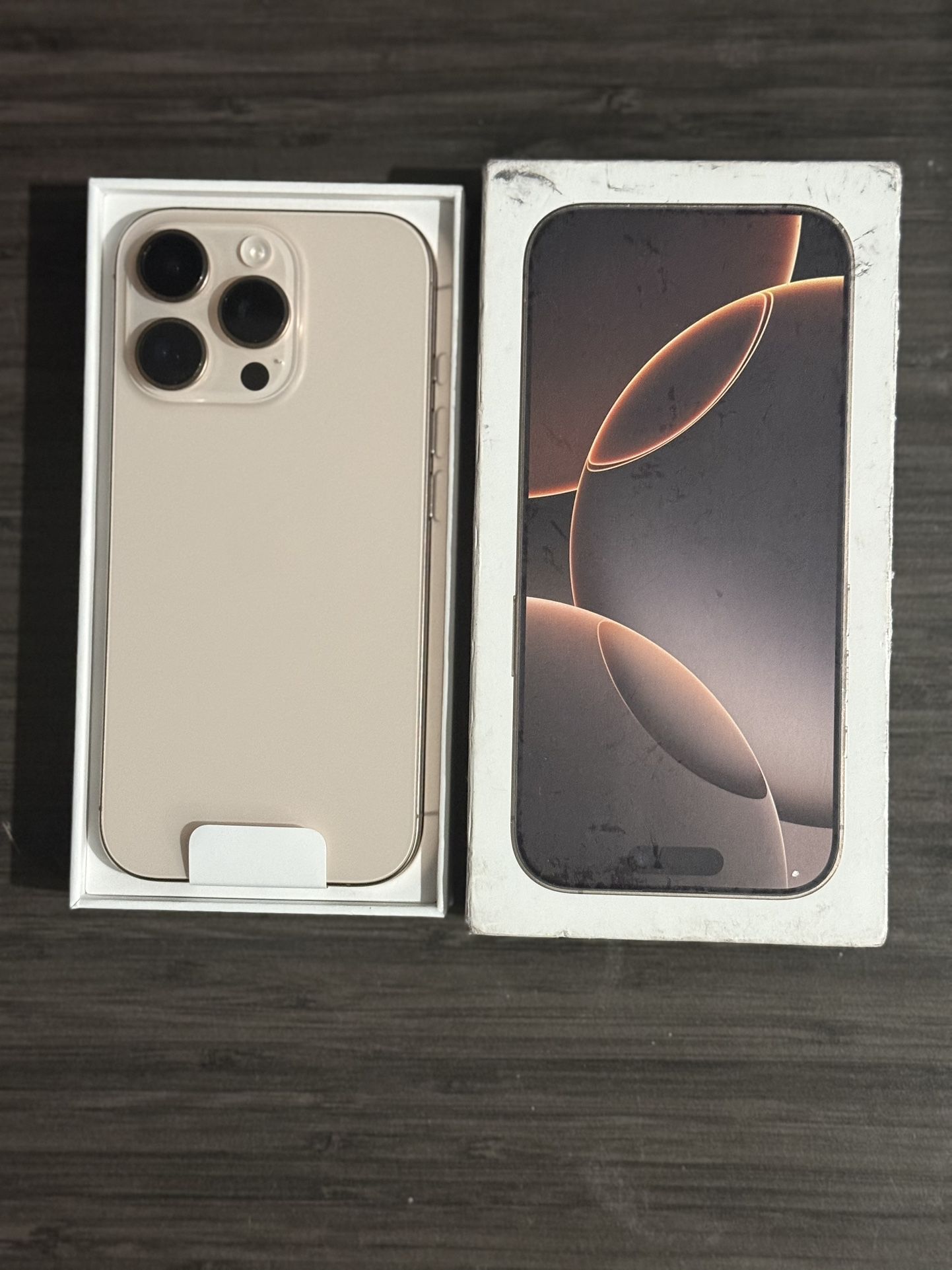 iPhone 16 Pro 128GB | Desert Titanium | Verizon SIM Unlocked