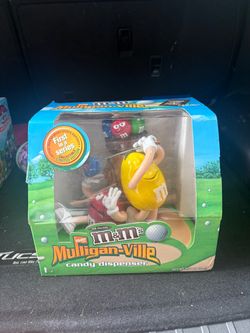 M$ms antique candy dispensary set