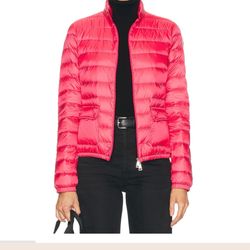 MONCLER Super-Rare Lans Giubbutto Down Jacket Reddish Pink Sz 3 ($1200 new)
