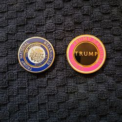 OFFICIAL TRUMP BEDMINSTER AND DORAL NATIONAL GOLF TOURNAMENT,  COINS.