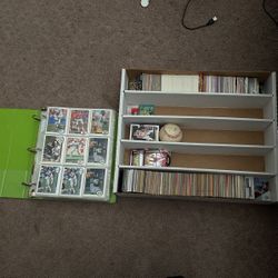 Football,baseball,basketball,and soccer cards