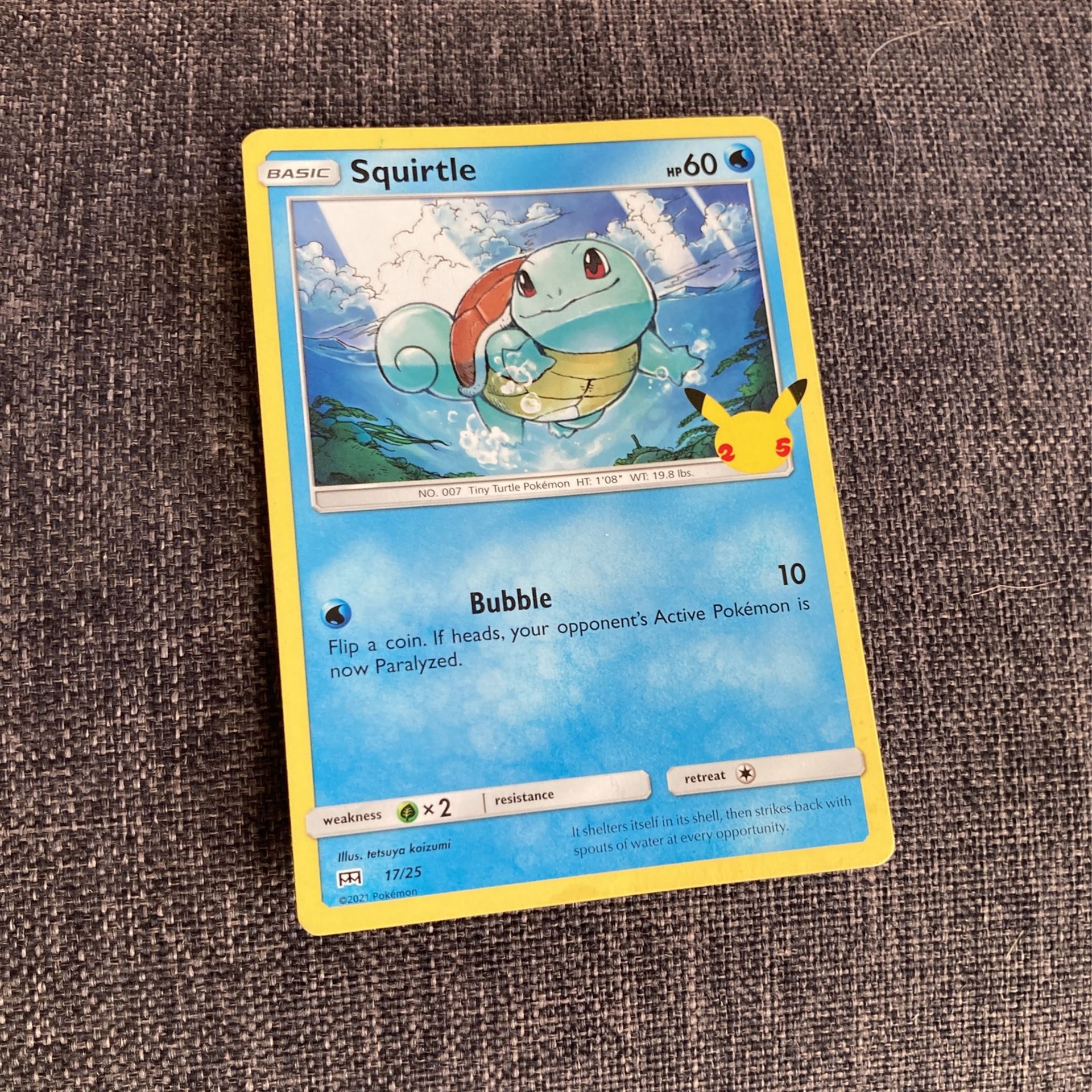 Squirtle Pokémon Card