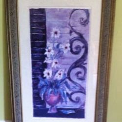 Winter Bouquet painting