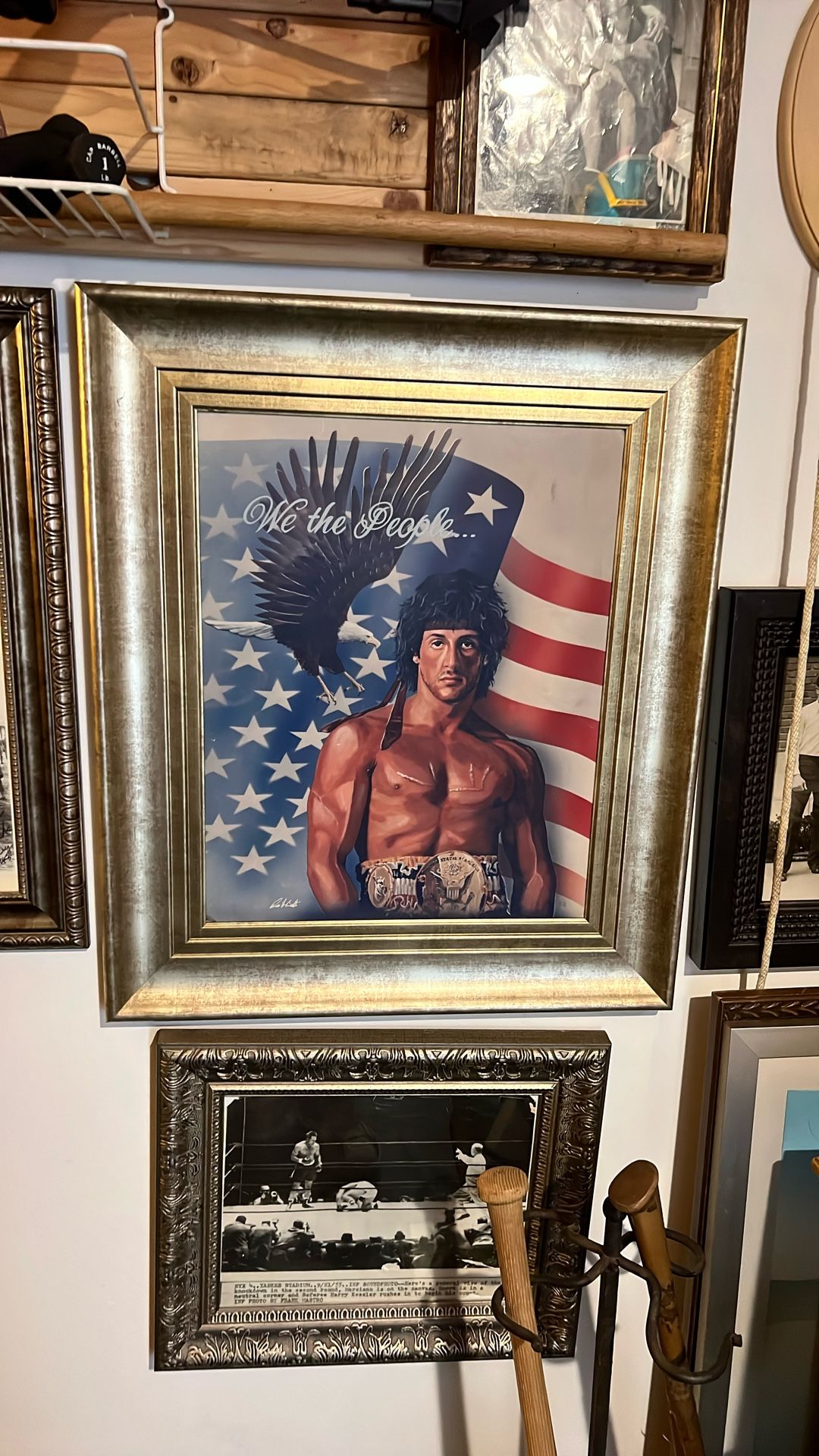 Rocky We The People Poster Sylvester Stallone