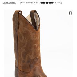 Cody James Size 7.0D Brown Boots
