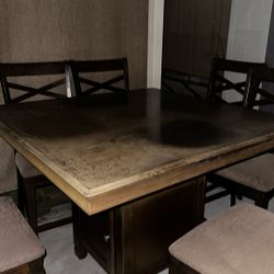 Table With Six Chairs