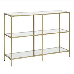 Odine Glass Top Table/Shelf 