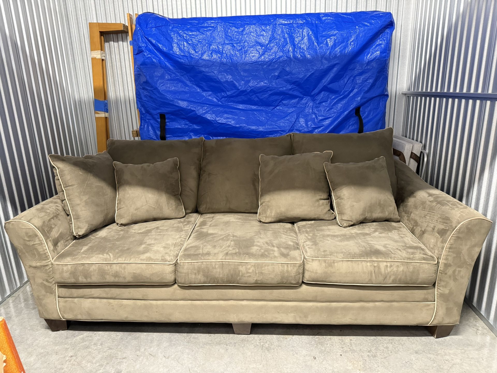 Couch + Oversized Arm Chair