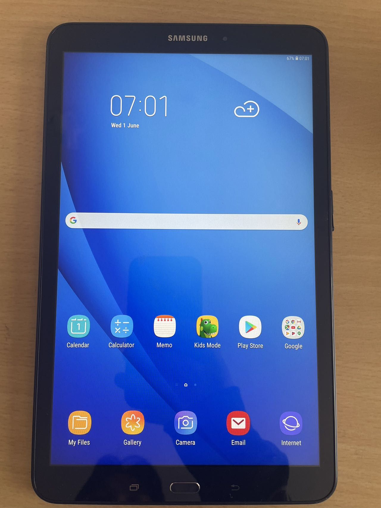 Selling Samsung T580 tablet