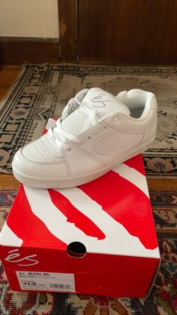 és Accel OG Skate Shoe White Size 11.5