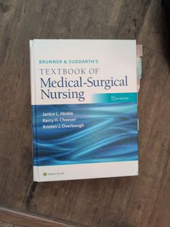 Brunner & Suddarth's Medical-Surgical Nursing textbook 15th edition