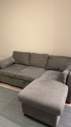 Sofa L shape sleeper loveseat