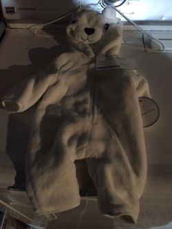 Polar bear bunting costume