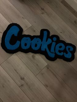 Cookies Brand Logo Tufted Rug