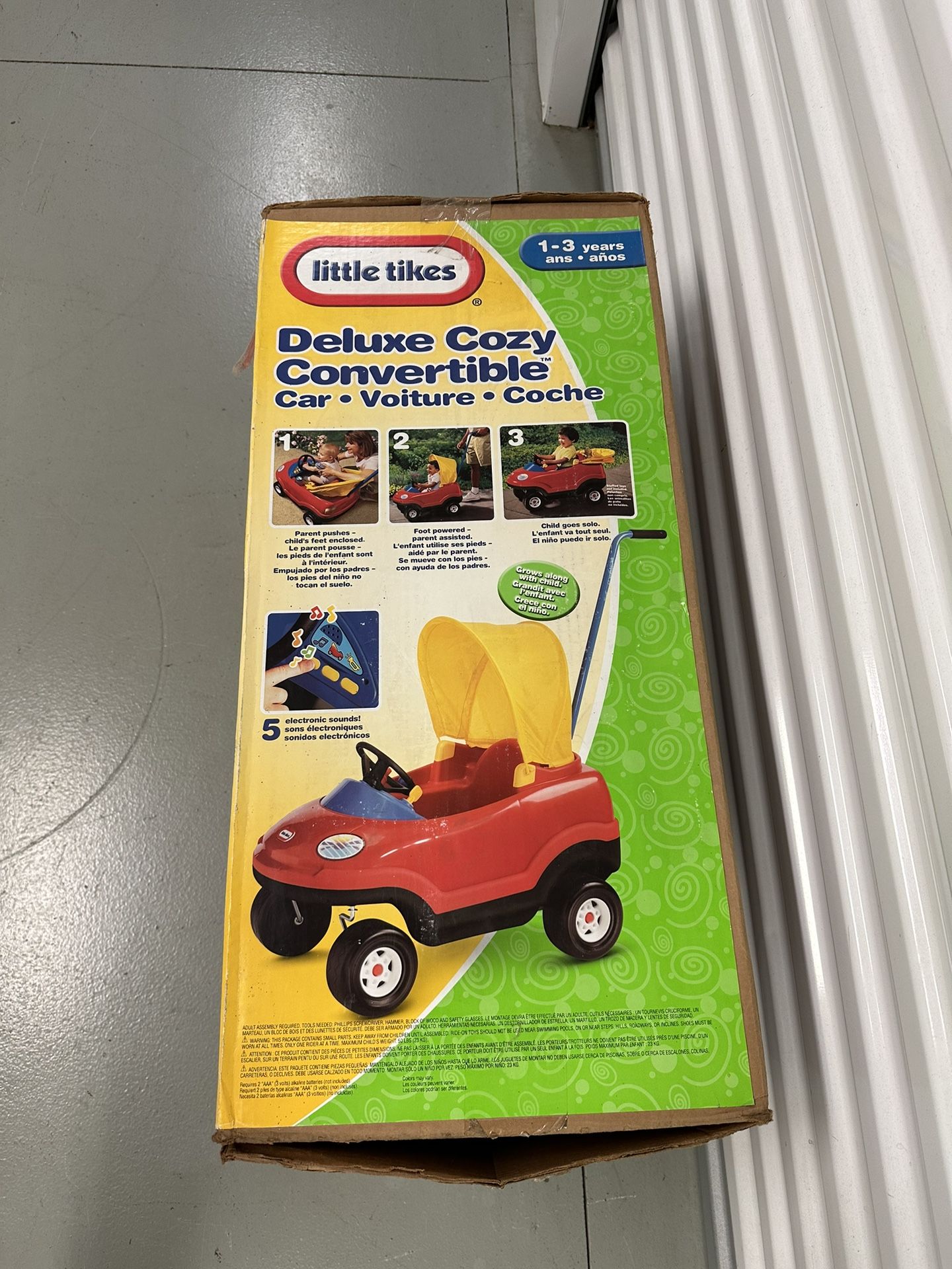 Little Tikes Deluxe Cozy Convertible Kids Car for Sale in North Wales PA OfferUp