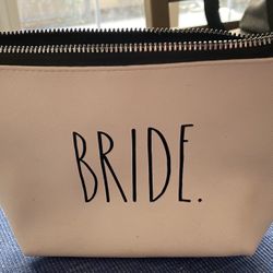 RAE DUNN BRIDE COSMETIC BAG