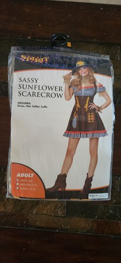 Spirit Sassy Sunflower Scarecrow Adult Costume