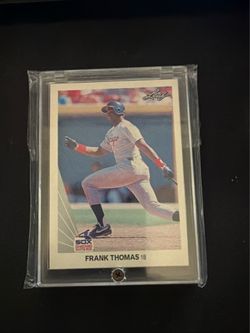 Leaf 1990 Frank Thomas #300 Rookie Base Set Chicago White Sox Baseball Card
