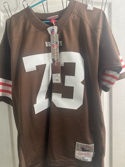 NWT Joe Thomas Mitchell and Ness Stitched Jersey Size Large