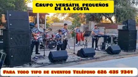 Grupo versátil tocando la mejor música bailable amenizamos toda clase de eventos bodas Quinceñeras Bautizos Cumpleaños y muchas celebraciones más