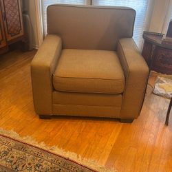 Set Of Sofa And Four  Arm Chairs 