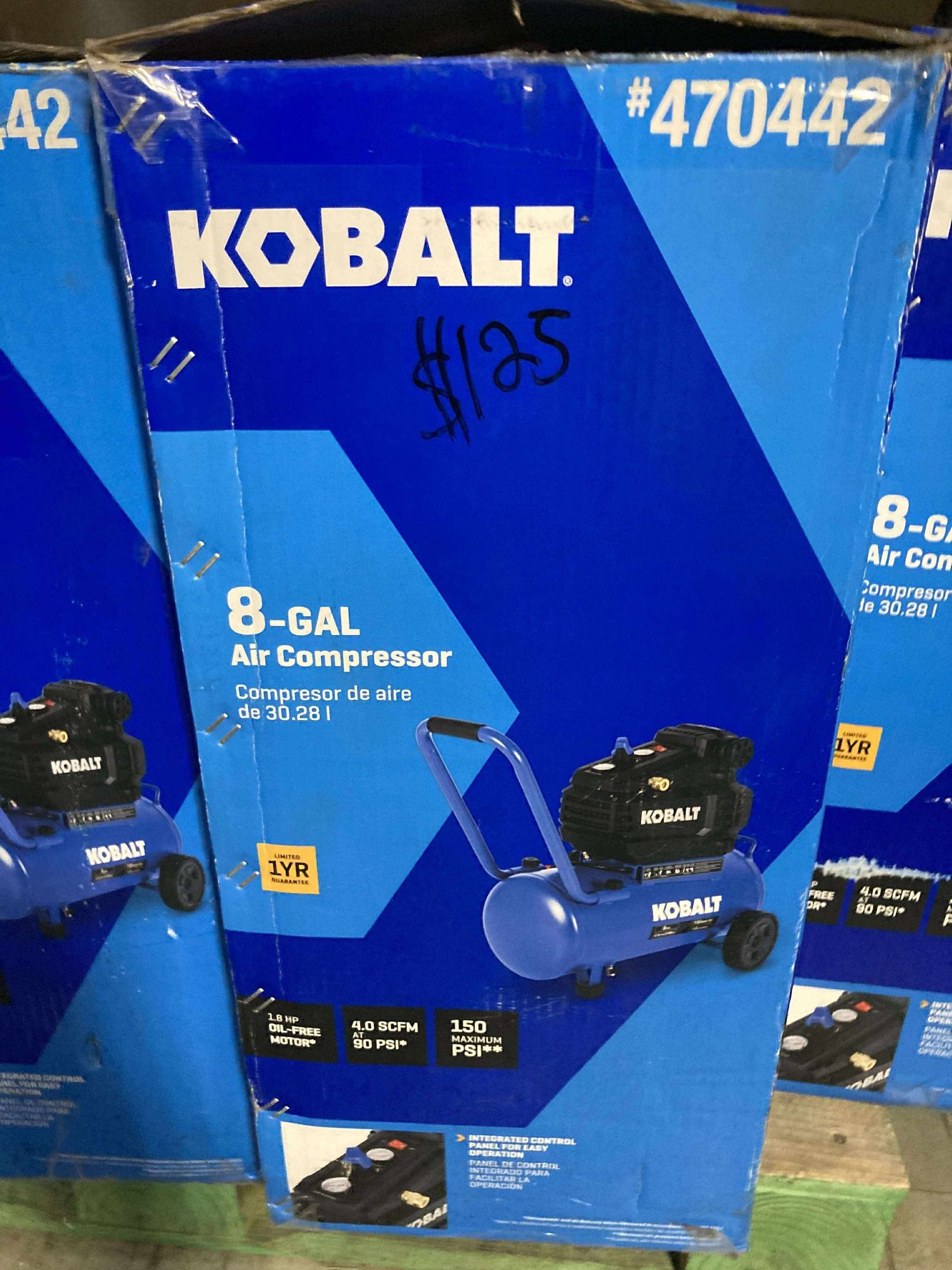 Kobalt 8 Gallon Air Compressor