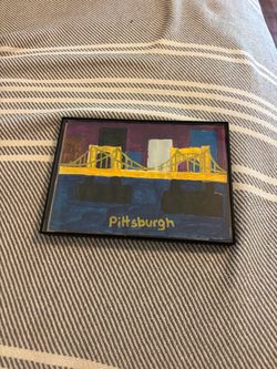 Pittsburgh original bridge scene