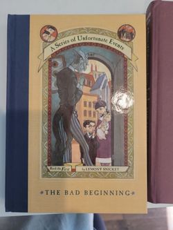 A Series of Unfortunate Events – Books 1–3 (Hardcover Set) – Brand New