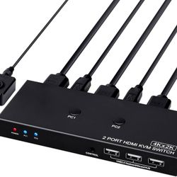 HDMI KVM Switch 2 Port