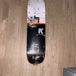 Skateboard Deck With Grip