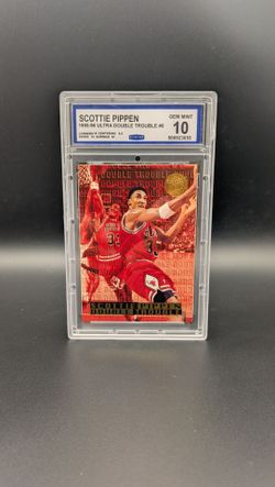 Scottie Pippen 1995-96 Ultra Double Trouble #8 CGC 10