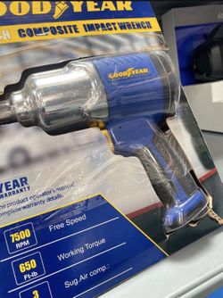 GOODYEAR 1/2 inch Composite Impact Wrench. Air Compressor Tool