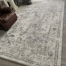 8’ x 10’ Cliff Grey Stone Area Rug 